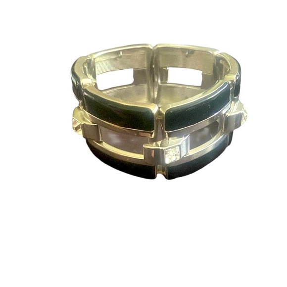 White House Black Market Jewelry - White House Black Market Black and Silver Bracelet. Never worn. Like new